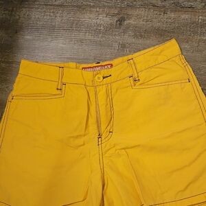 UNIONBAY Bright Yellow Casual Shorts